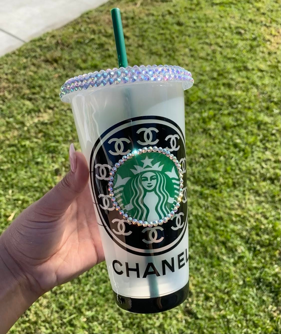 Starbucks Tumbler - Brand New - Customized - Chanel