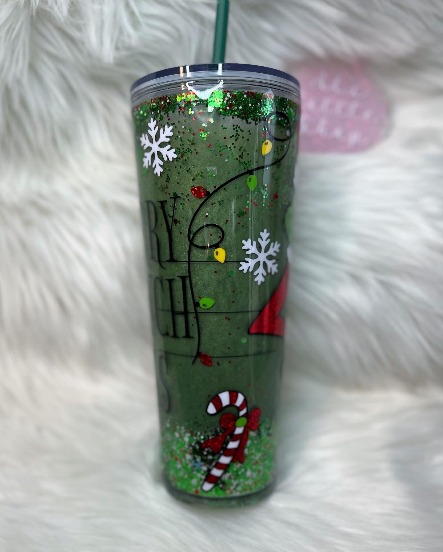 Starbucks Grinchmas Snowglobe Tumbler – Dulce Bliss Co.