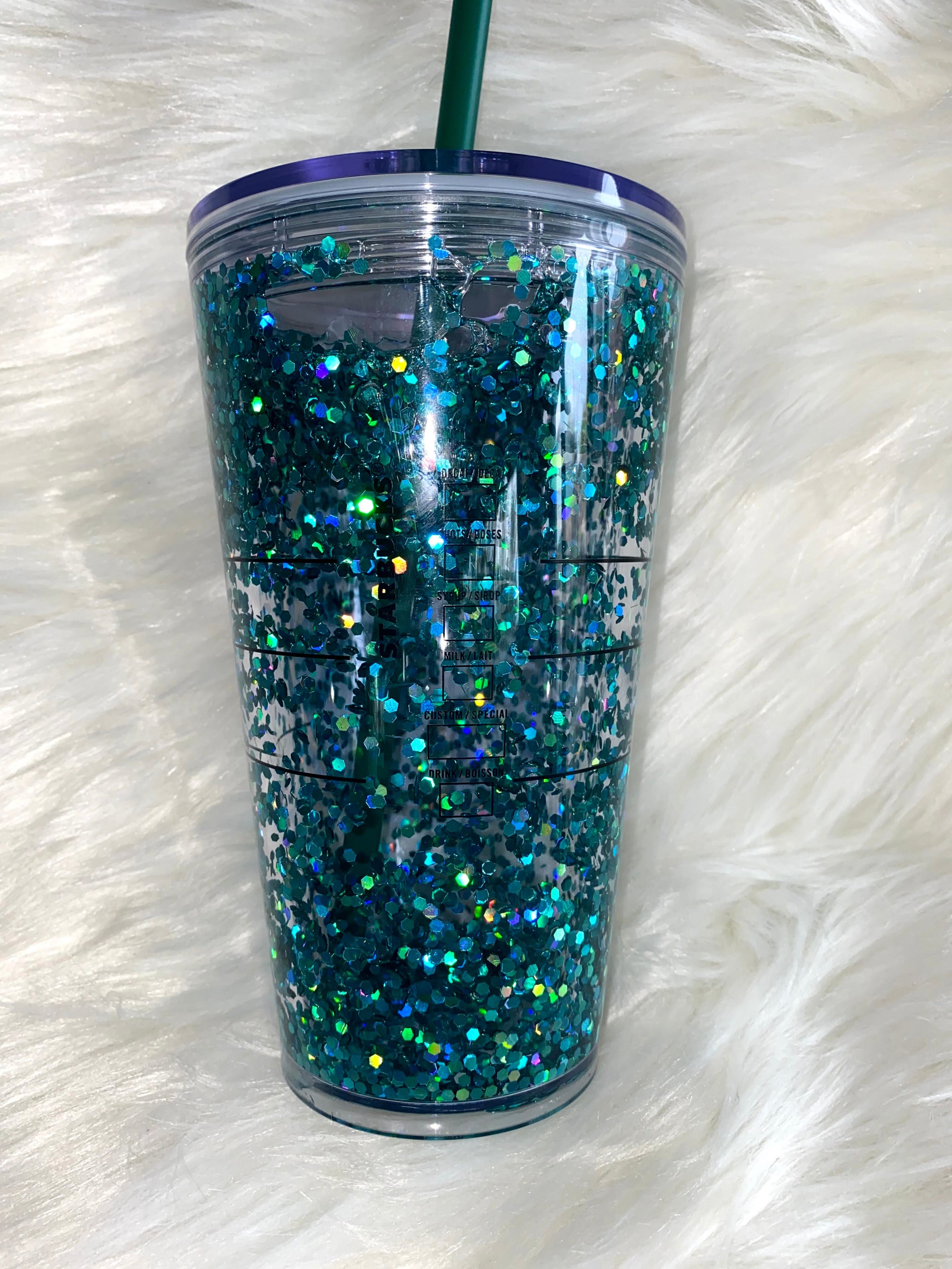 Venti Starbucks Snow Globe Tumbler